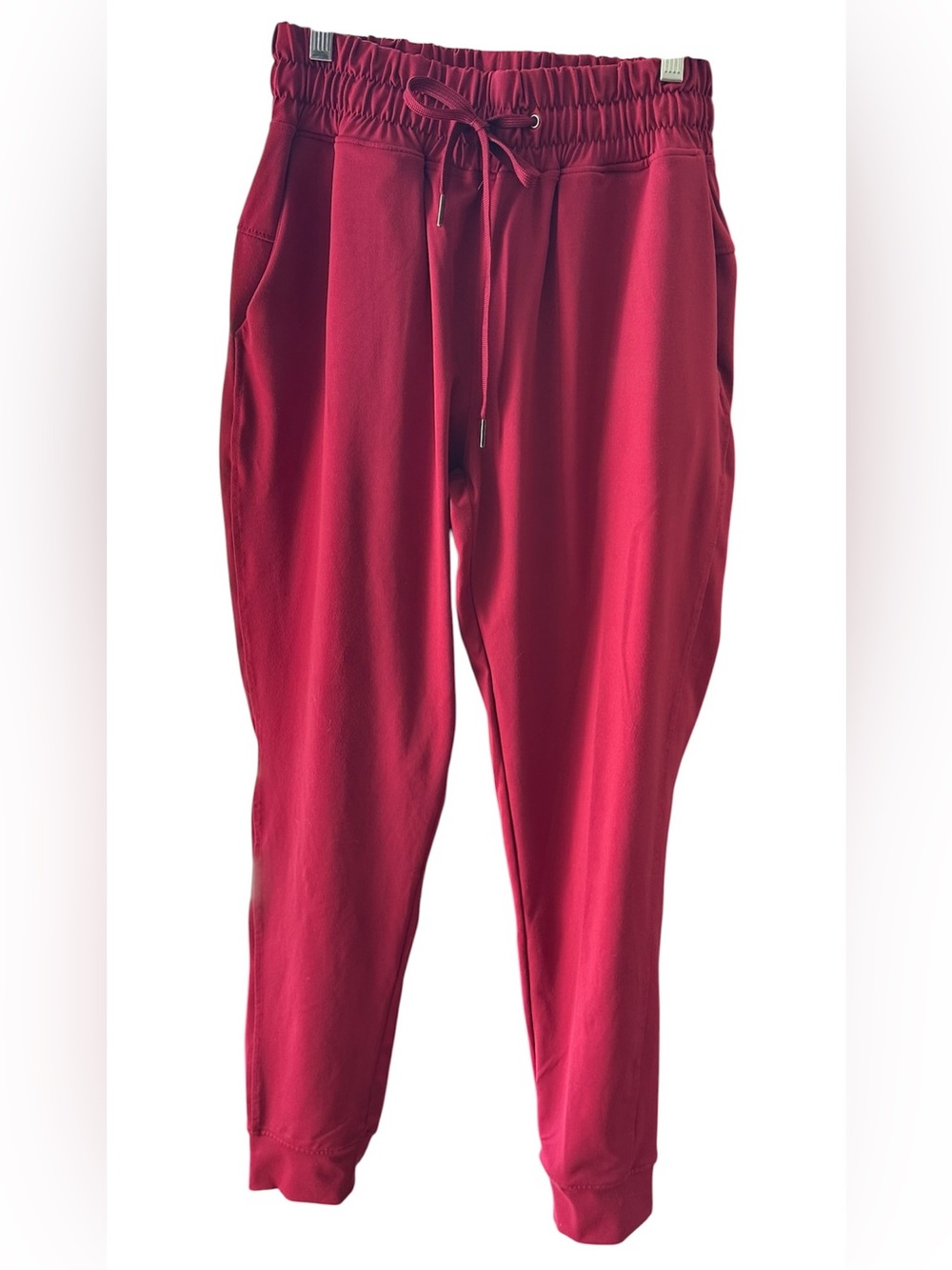 Barbell Apparel Women’s Contour Joggers in Berry Red Size Large